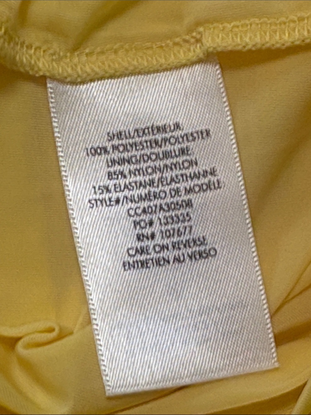 NWT Yellow Alice +Olivia sheer dress - Picture 6 of 11